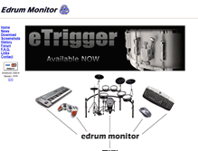 Tablet Screenshot of edrummonitor.com